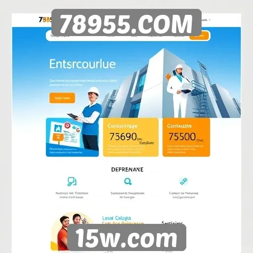 Navegação intuitiva do site 78955.COM melhora experiência do usuário